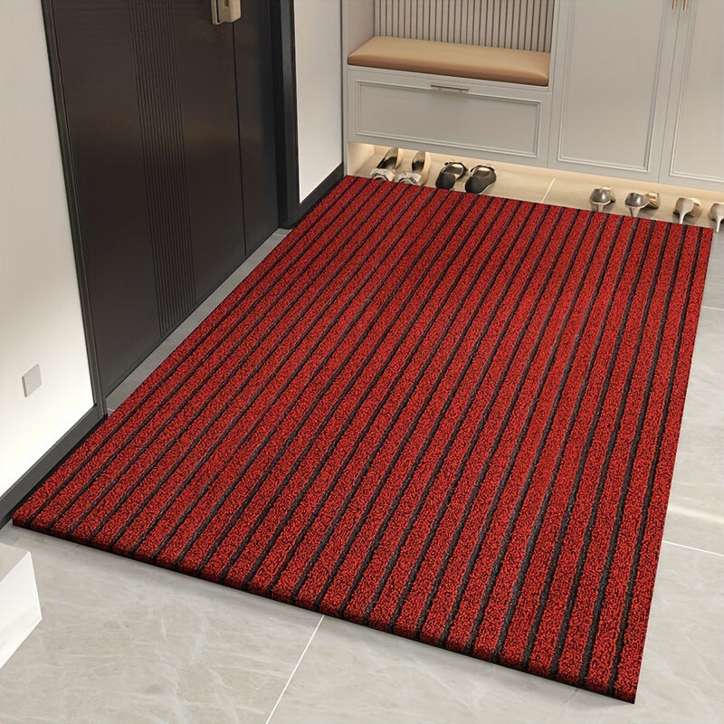 Wielosezonowa Wycieraczka do Wewnętrz i na Zewnątrz - WeatherGuard Pro-Czerwony-50cmx80cm-Trend Polska