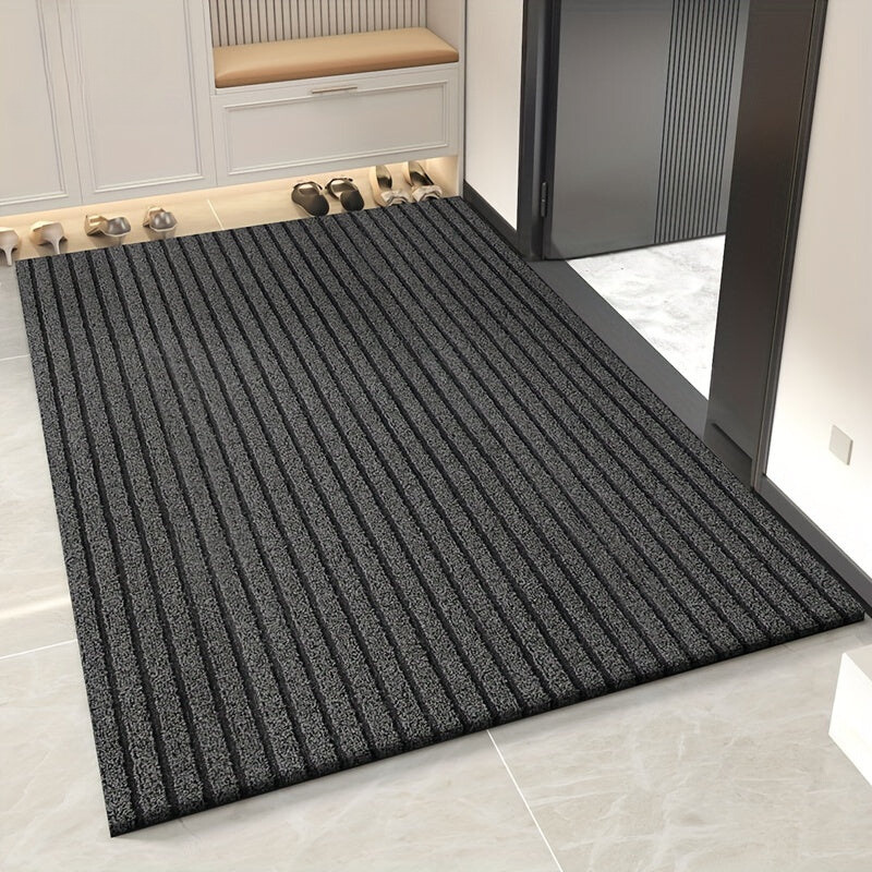 Wielosezonowa Wycieraczka do Wewnętrz i na Zewnątrz - WeatherGuard Pro-Szary-50cmx80cm-Trend Polska
