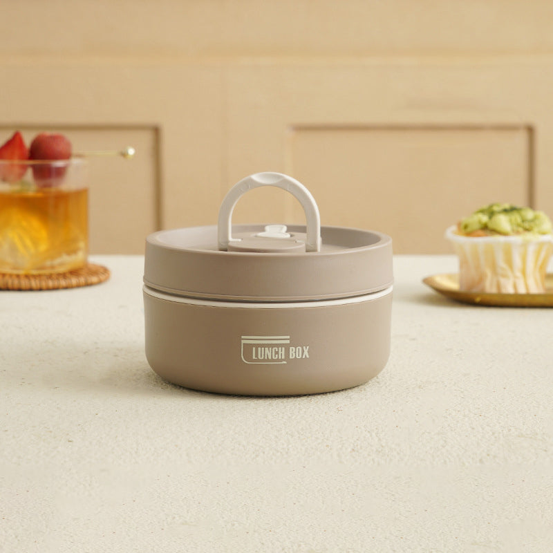 Wielowarstwowy Izolowany Lunchbox z BEZPŁATNĄ Torbą - ThermoBox-Niebieski-Mały-Trend Polska