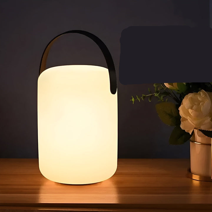 Wodoodporna Bezprzewodowa Lampa Stołowa LED do Użytku Wewnętrznego i Zewnętrznego - Lumora-Cylinder-Trend Polska