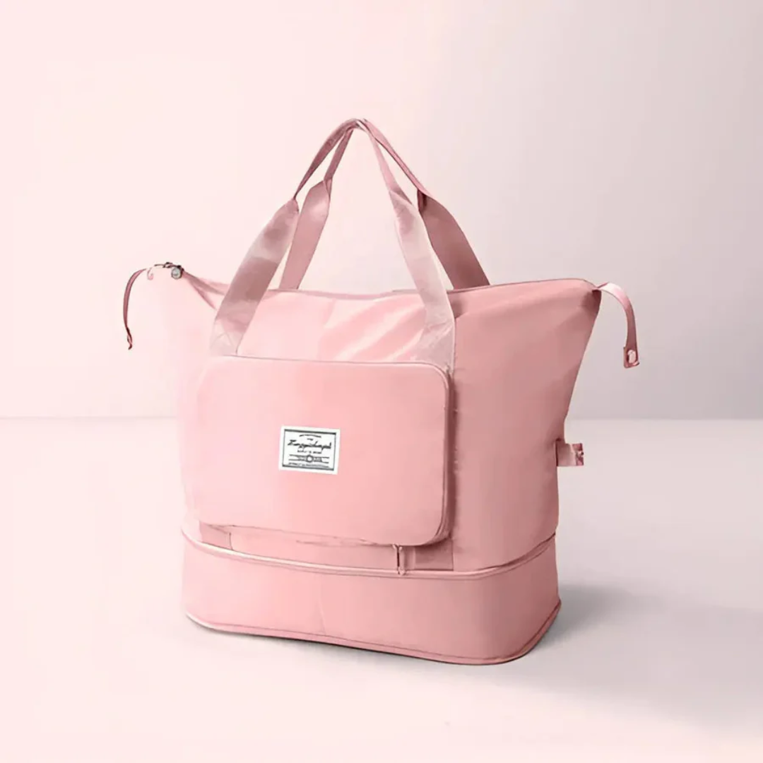 Wodoodporna i Składana Torba Podróżna - FlexPack-róża-Trend Polska