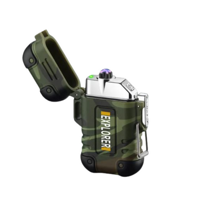 Wodoodporna i wiatroodporna zapalniczka na sztorm - SurvivalFlame-Camouflage 2-Trend Polska