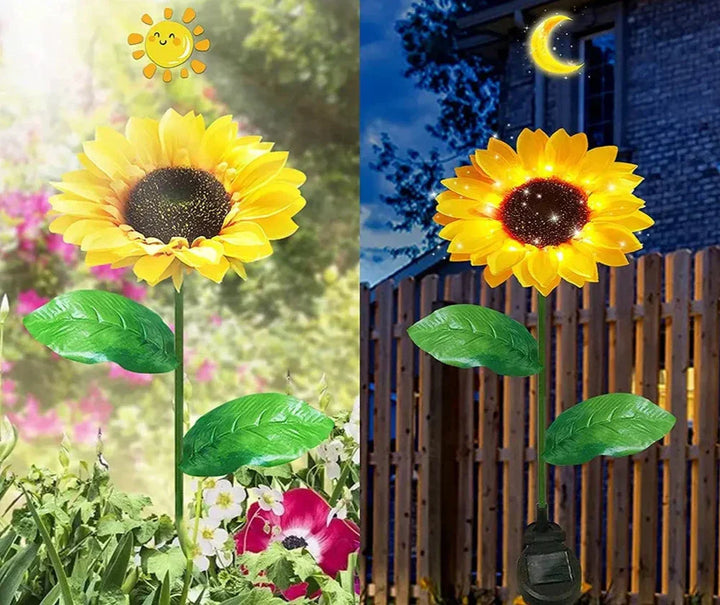 Wodoodporna Lampa Słoneczna Słonecznik - SolarBloom-1-Trend Polska