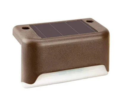 Wodoodporna Lampa Solarna do Ogrodu - SolarGuard-Brązowy-B 300MAH-Trend Polska
