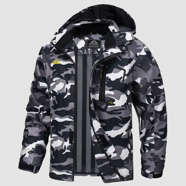 Wodoodporna Męska Kurtka Zimowa - Viktor-Denim Niebieski-L-Trend Polska