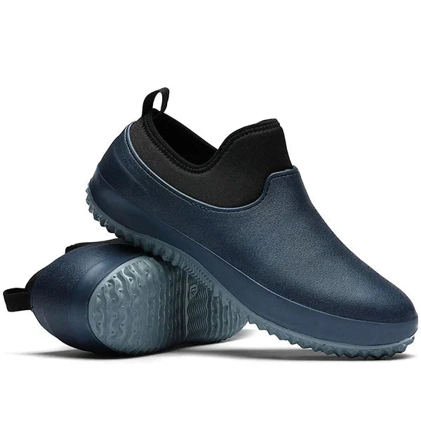 Wodoodporne buty robocze Slip-On dla komfortu i bezpieczeństwa – Lennart-Niebieski-35-Trend Polska
