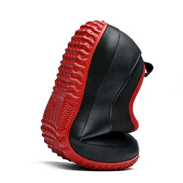 Wodoodporne buty robocze Slip-On dla komfortu i bezpieczeństwa – Lennart-Rot-35-Trend Polska