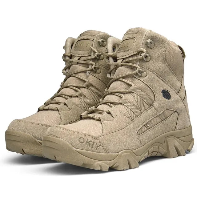 Wodoodporne buty trekkingowe męskie - Alden-Biały-40-Trend Polska