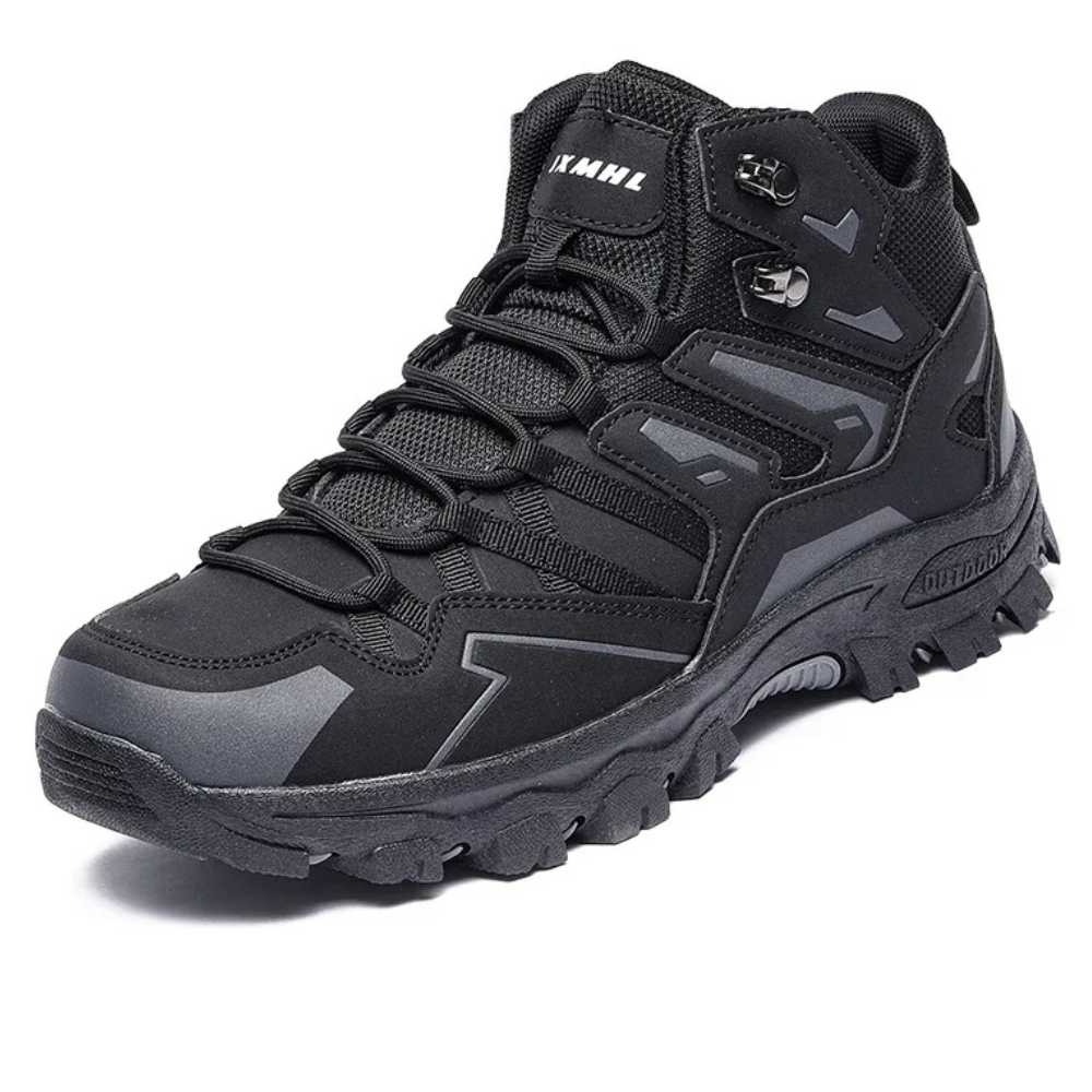 Wodoodporne buty trekkingowe - SummitGuard-36-Czarny-Trend Polska