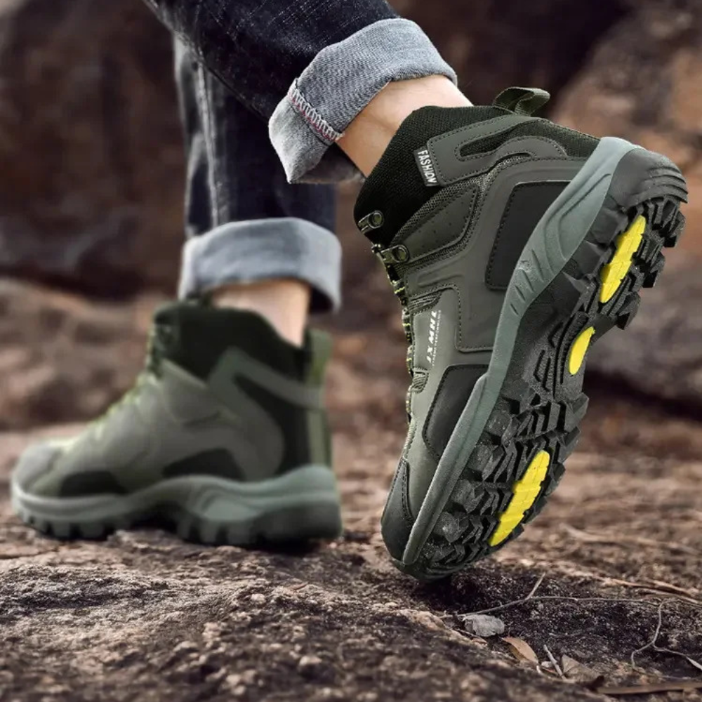 Wodoodporne buty trekkingowe - SummitGuard-36-Czarny-Trend Polska