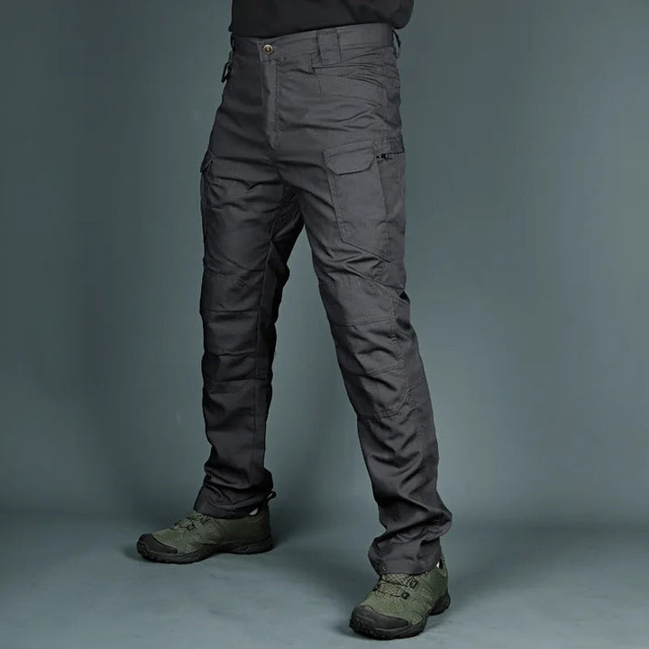 Wodoodporne męskie spodnie outdoorowe - David-Khaki-S-Trend Polska