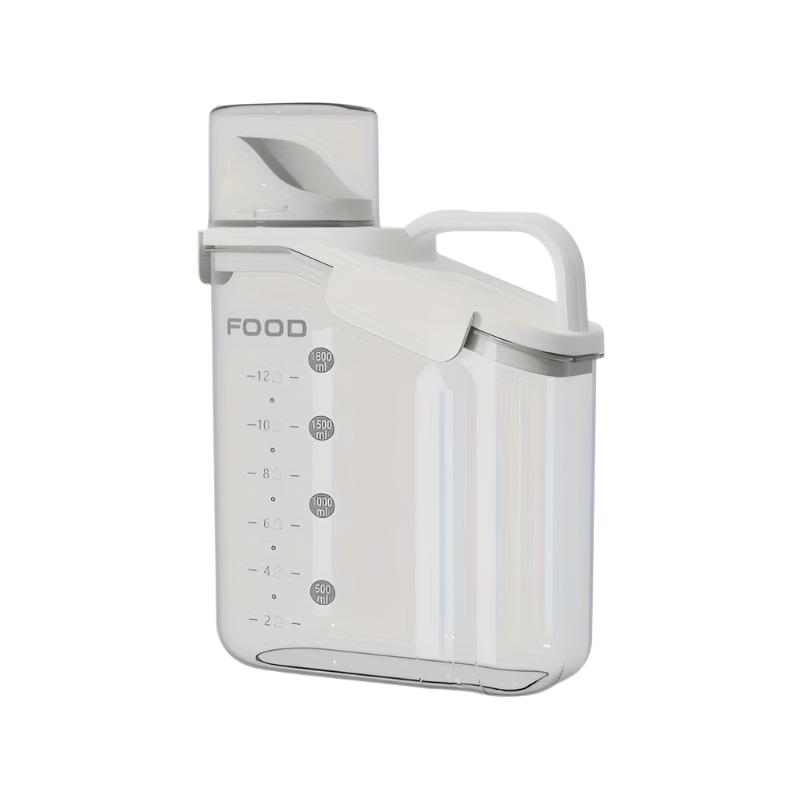 Wodoodporne pojemniki na karmę dla zwierząt z miarką - FreshBite-2000ml-Trend Polska