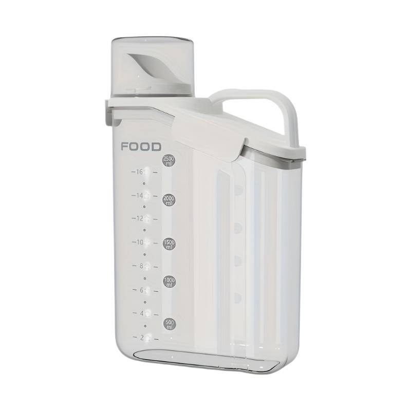 Wodoodporne pojemniki na karmę dla zwierząt z miarką - FreshBite-2800ml-Trend Polska