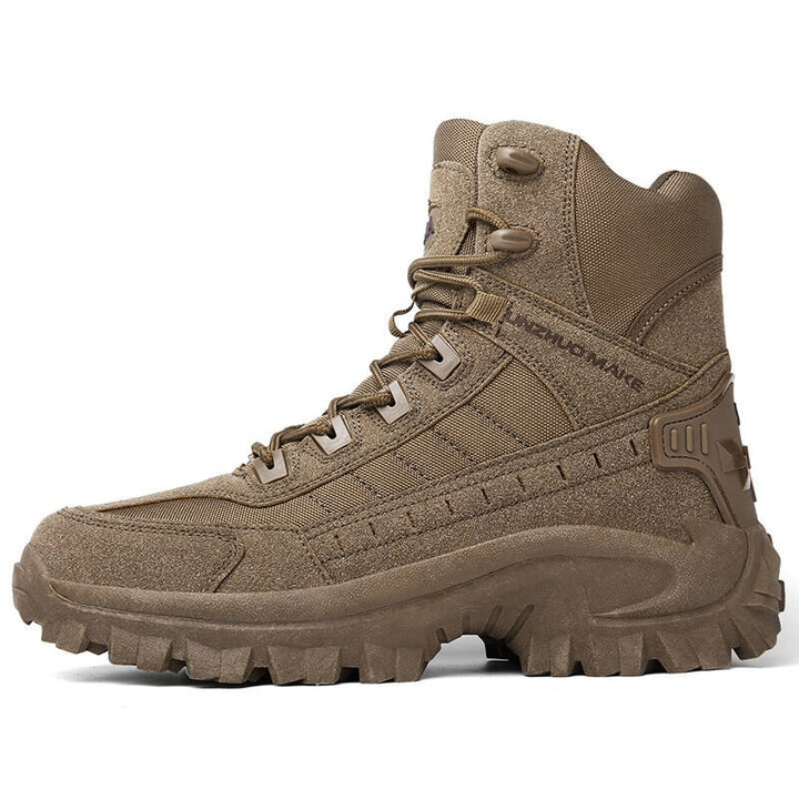 Wodoodporne taktyczne buty robocze z antyprzebiciem – TrailForce Tactical-Beżowy-39-Trend Polska