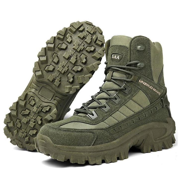 Wodoodporne taktyczne buty robocze z antyprzebiciem – TrailForce Tactical-Beżowy-39-Trend Polska