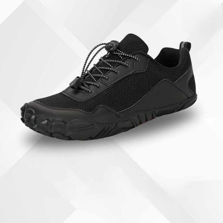 Wodoszczelne ortopedyczne buty do chodzenia boso – Lennox-Czarny-39-Trend Polska