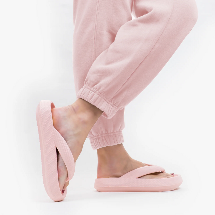 Wolkensofte Unisex Komfortowe Klapki – Leona-Zwart-36-37-Trend Polska