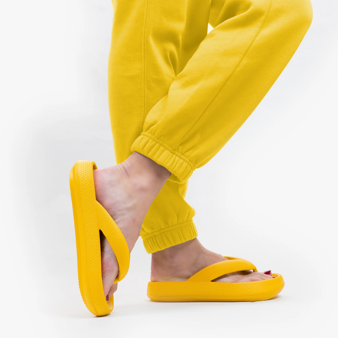Wolkensofte Unisex Komfortowe Klapki – Leona-Zwart-36-37-Trend Polska