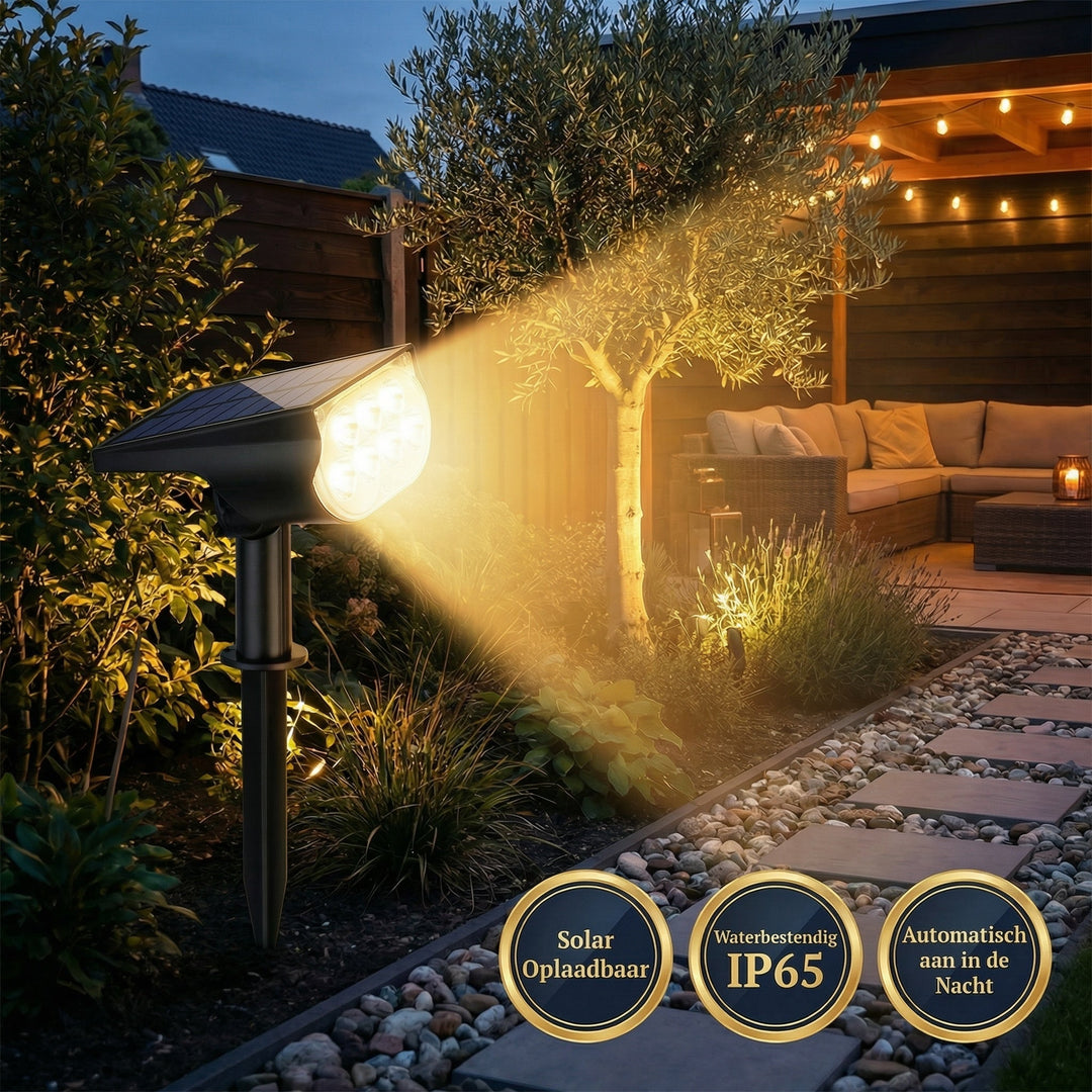 Stylish Waterproof Solar Garden Light 9