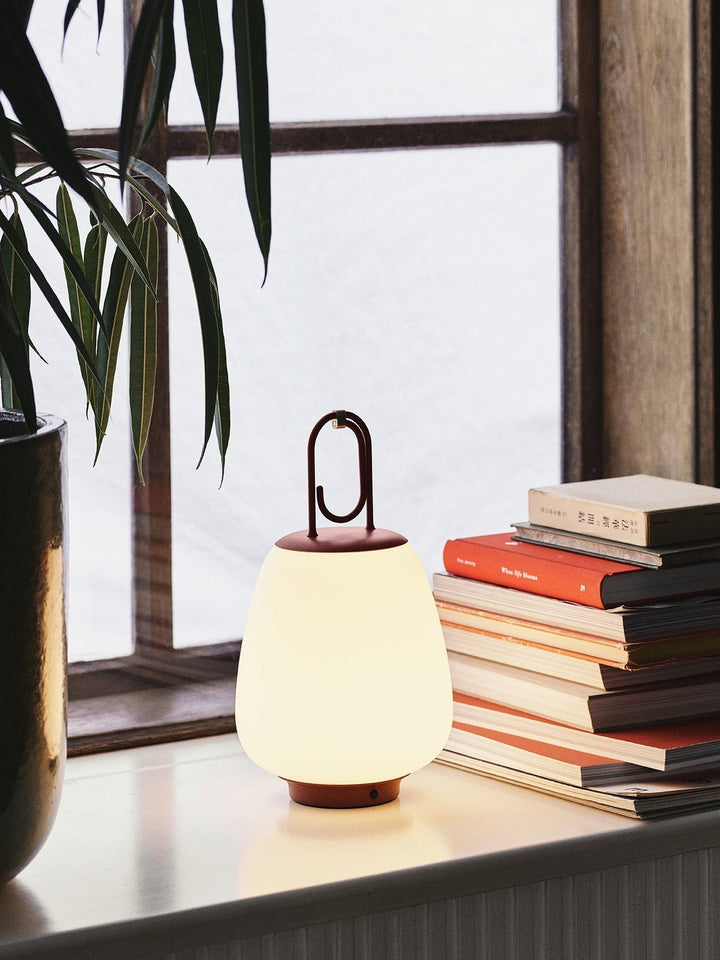 Wszechstronna lampa tarasowa - LunaGlow-Czerwony-Trend Polska