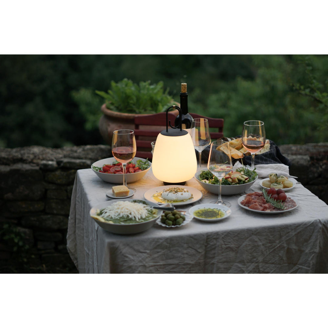 Wszechstronna lampa tarasowa - LunaGlow-Czerwony-Trend Polska