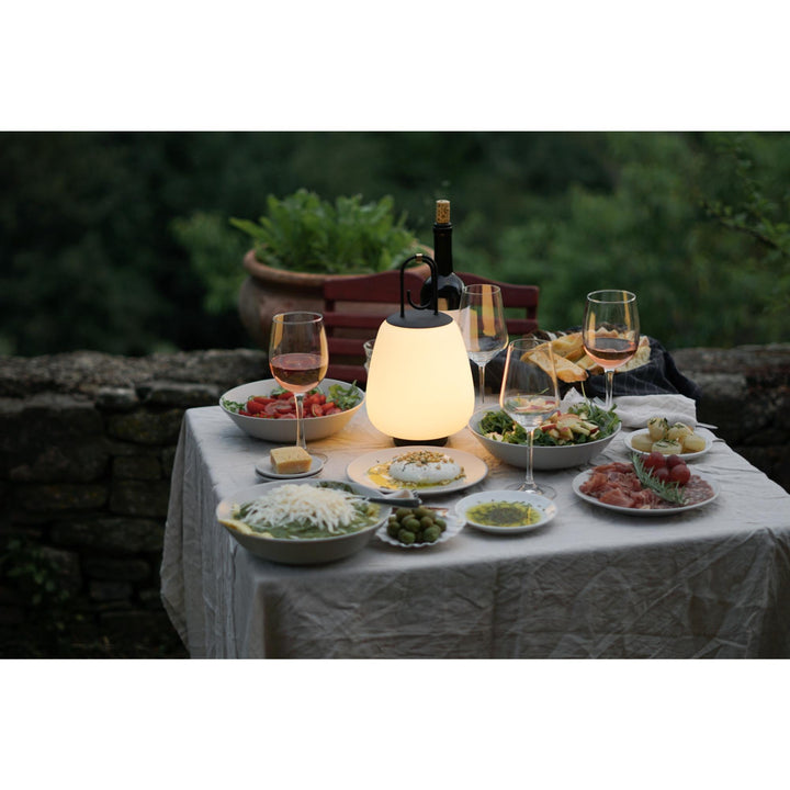 Wszechstronna lampa tarasowa - LunaGlow-Czerwony-Trend Polska
