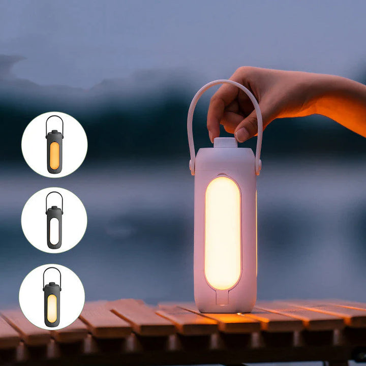 Wszechstronna Przenośna Lampa Campingowa - LumiCamp-Biały-Trend Polska