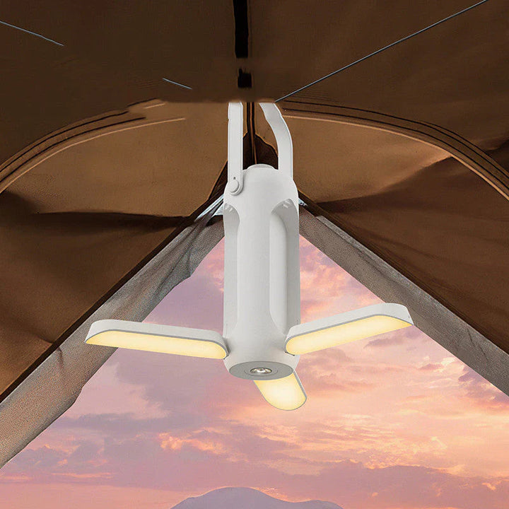 Wszechstronna Przenośna Lampa Campingowa - LumiCamp-Biały-Trend Polska