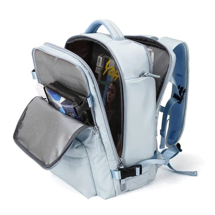 Wszechstronny, pojemny plecak - TrailSafe Pro-Czarny-Trend Polska