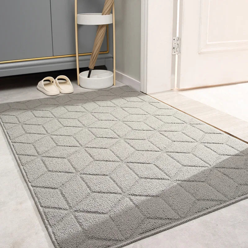 Wycieraczka z Marokańskim wzorem - Kasbana-Szary 02-50cm x 80cm-Trend Polska