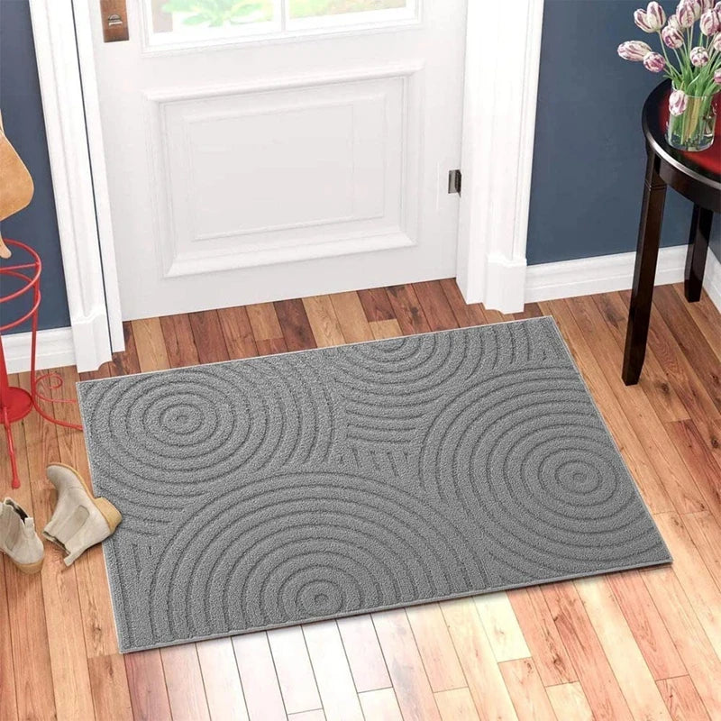 Wycieraczka z Marokańskim wzorem - Kasbana-Czarny 01-50cm x 80cm-Trend Polska