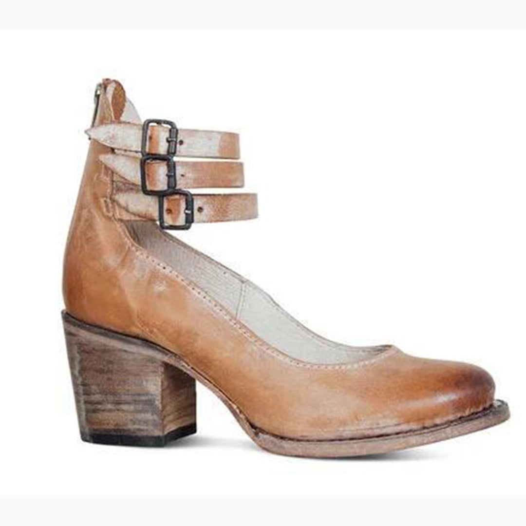 Wygodne buty damskie - Ariane-Brązowy-34-Trend Polska