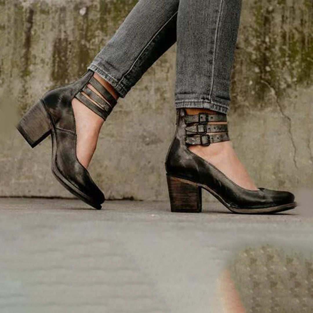 Wygodne buty damskie - Ariane-Brązowy-34-Trend Polska