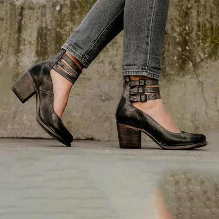 Wygodne buty damskie - Ariane-Brązowy-34-Trend Polska