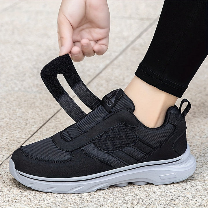 Wygodne buty do biegania na rzepy - EasyStride-Czarny-36-Trend Polska