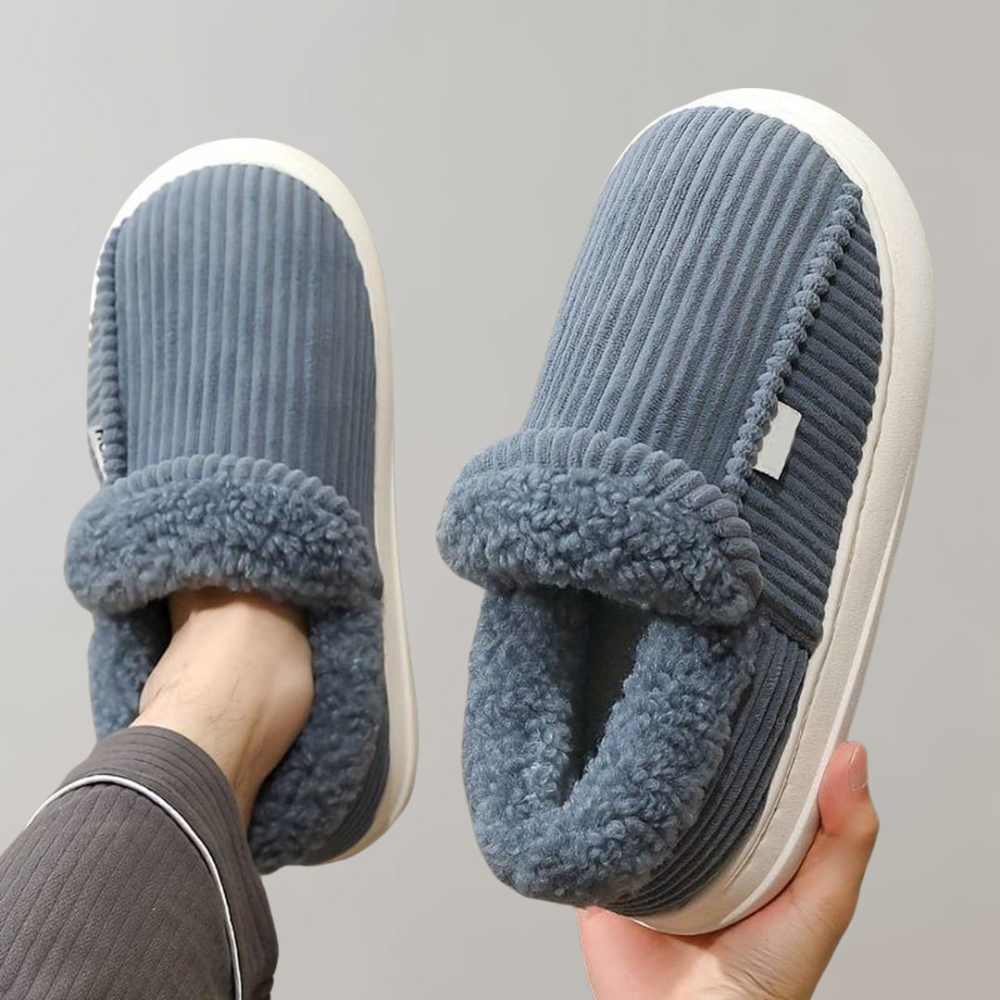Wygodne kapcie dla kobiet - Serene-Niebieski-36-36.5-Trend Polska