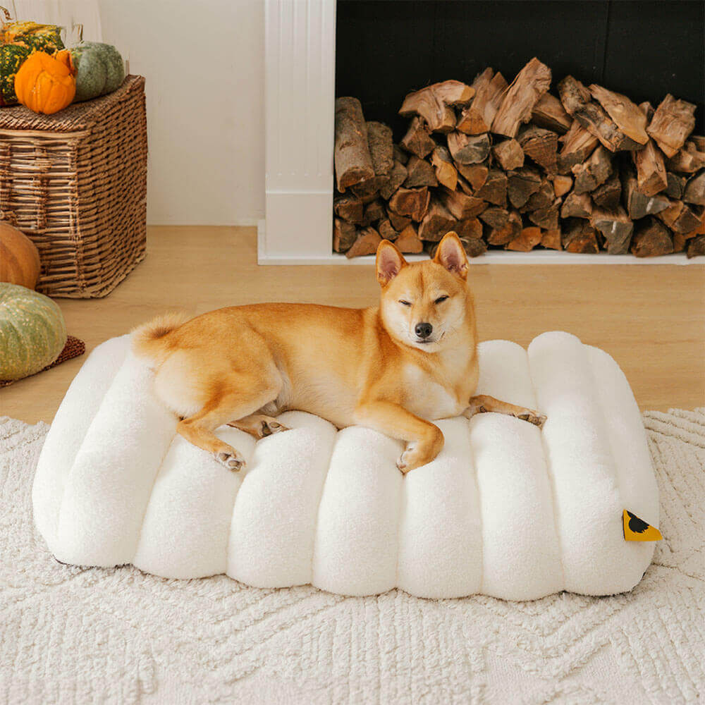 Wygodne legowisko dla psa - CheesecakeComfort Bed-Biały-M-Trend Polska