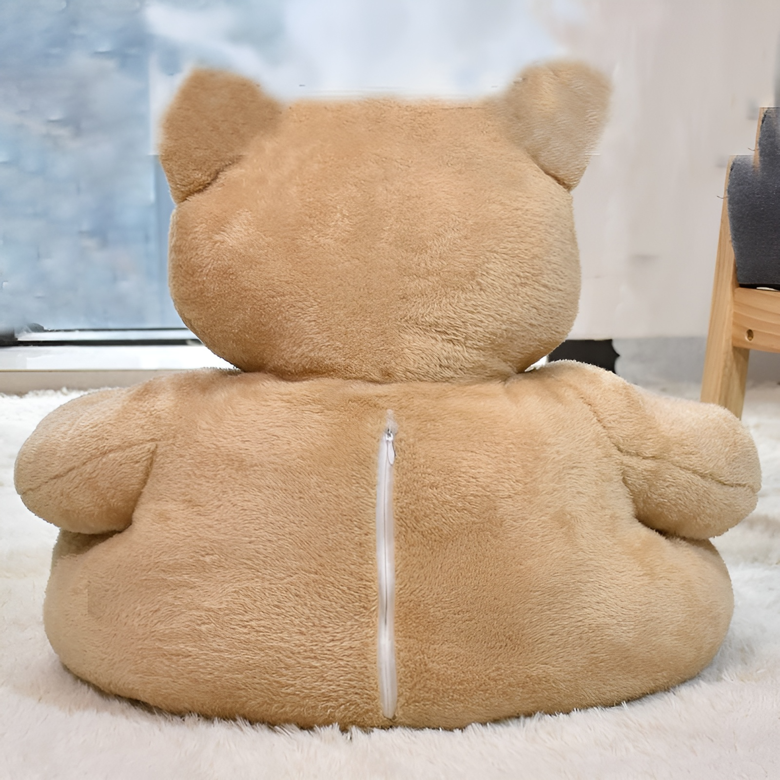 Wygodne legowisko dla zwierząt - CozyBear-Khaki-Mały (odpowiedni dla 1-6kg)-Trend Polska