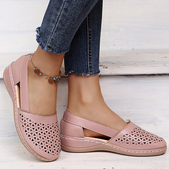Wygodne letnie buty dla kobiet - Melina-Różowy-35-Trend Polska