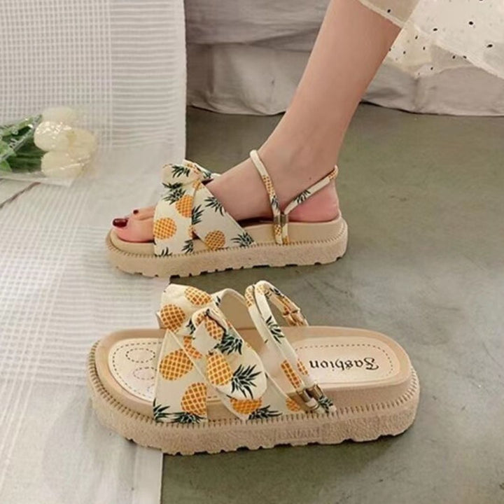 Wygodne letnie sandały damskie – Liana-Ananas-35-Trend Polska