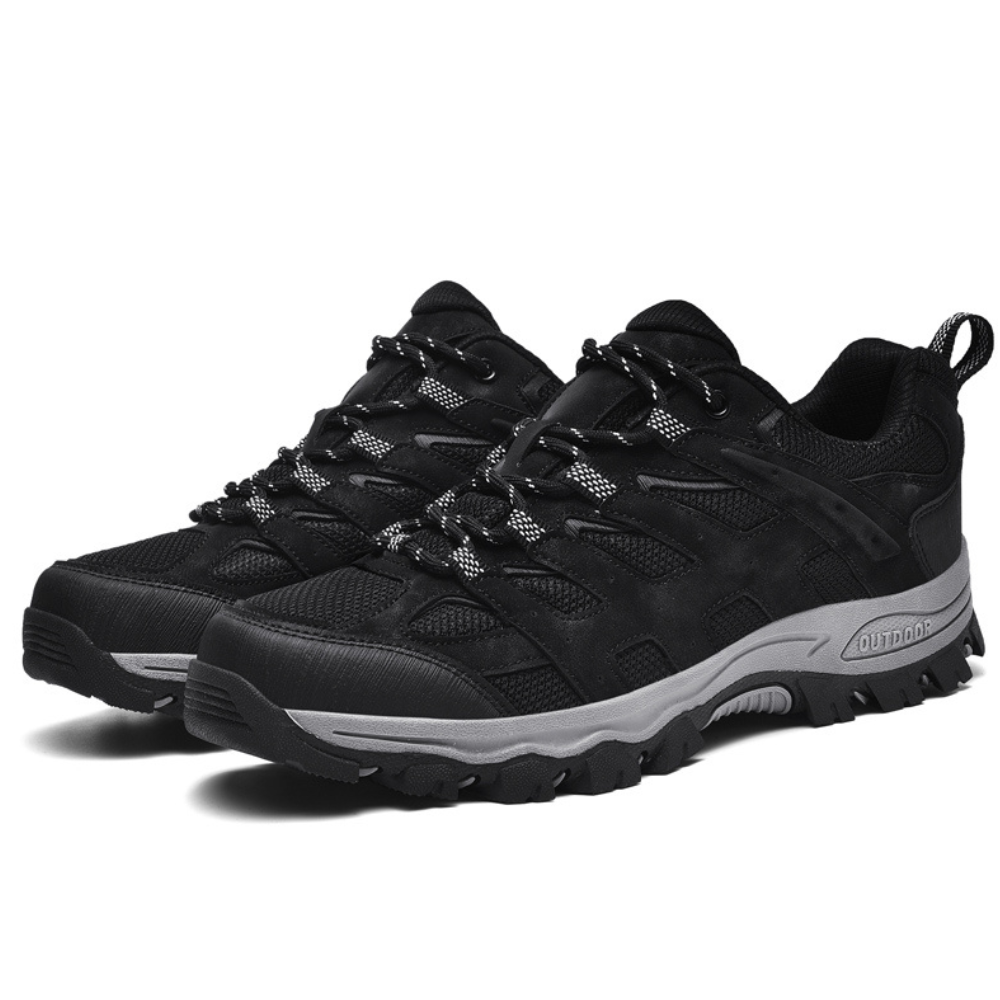 Wygodne męskie buty trekkingowe - TerraTrek-39-Czarny-Trend Polska