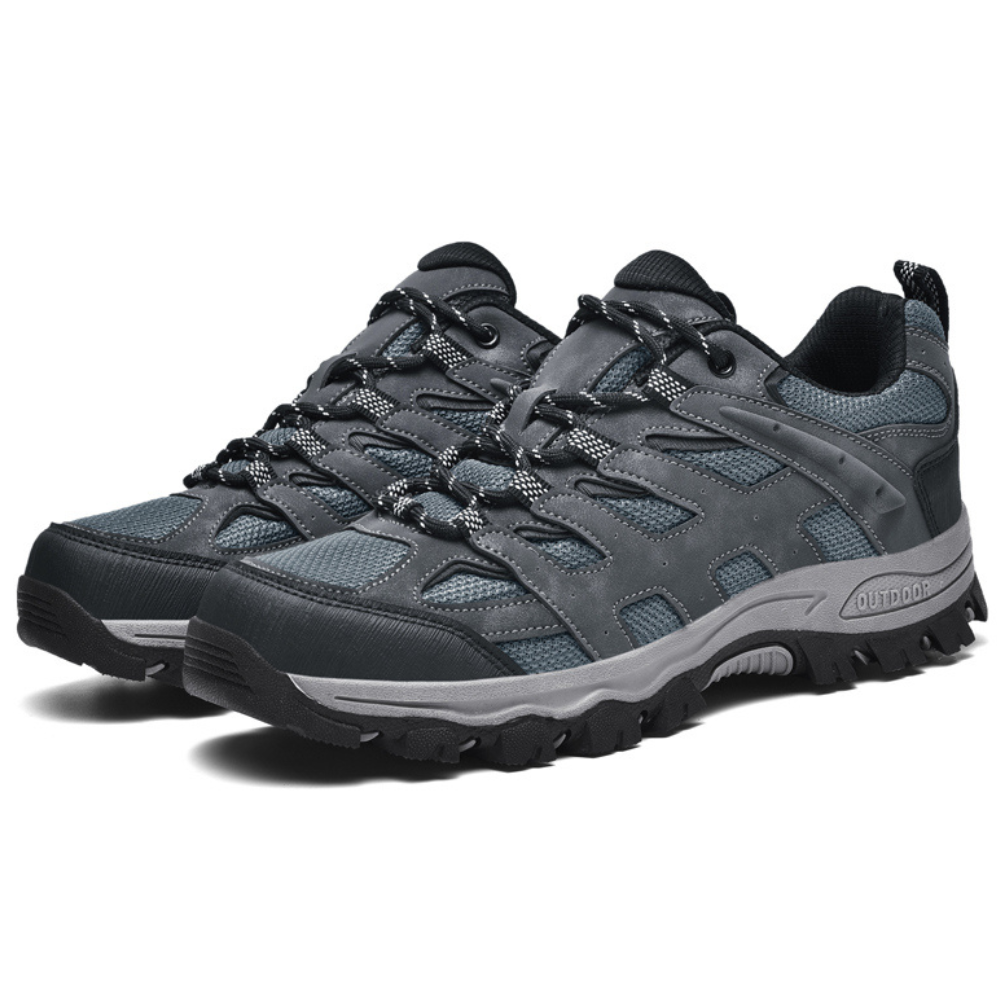 Wygodne męskie buty trekkingowe - TerraTrek-39-Czarny-Trend Polska