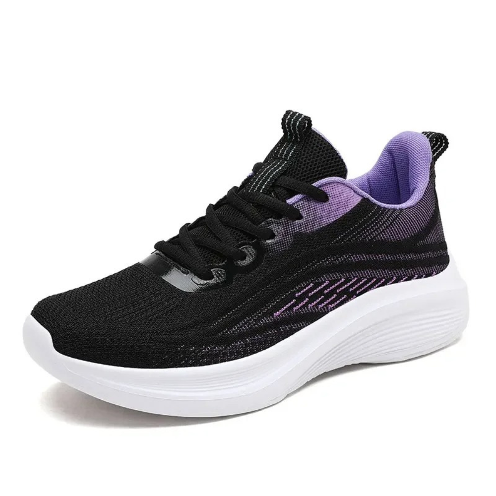 Wygodne ortopedyczne sneakersy - AeroStride-35-Biało-szary-Trend Polska