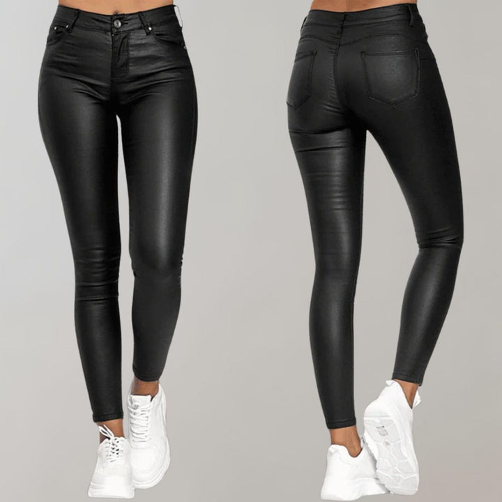 Wygodne spodnie damskie - Sienna-Czarny-S-Trend Polska