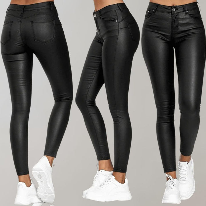 Wygodne spodnie damskie - Sienna-Czarny-S-Trend Polska