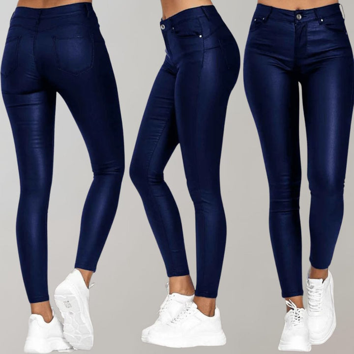 Wygodne spodnie damskie - Sienna-Czarny-S-Trend Polska