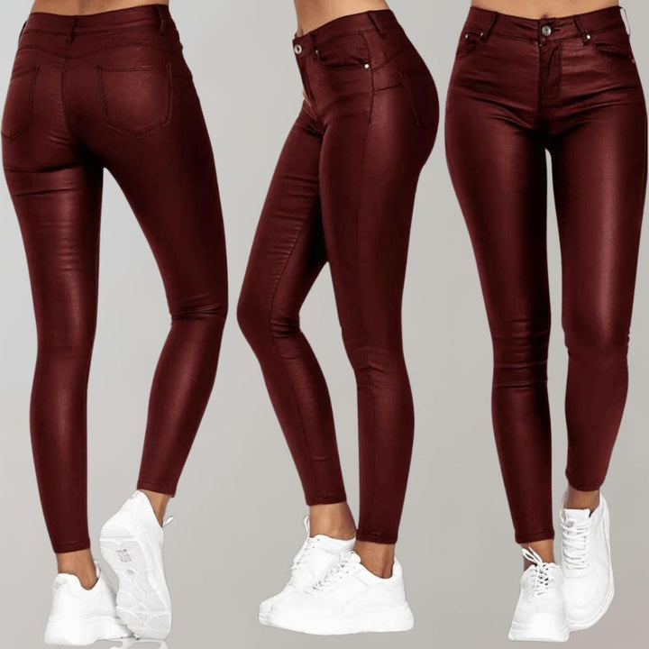 Wygodne spodnie damskie - Sienna-Czarny-S-Trend Polska