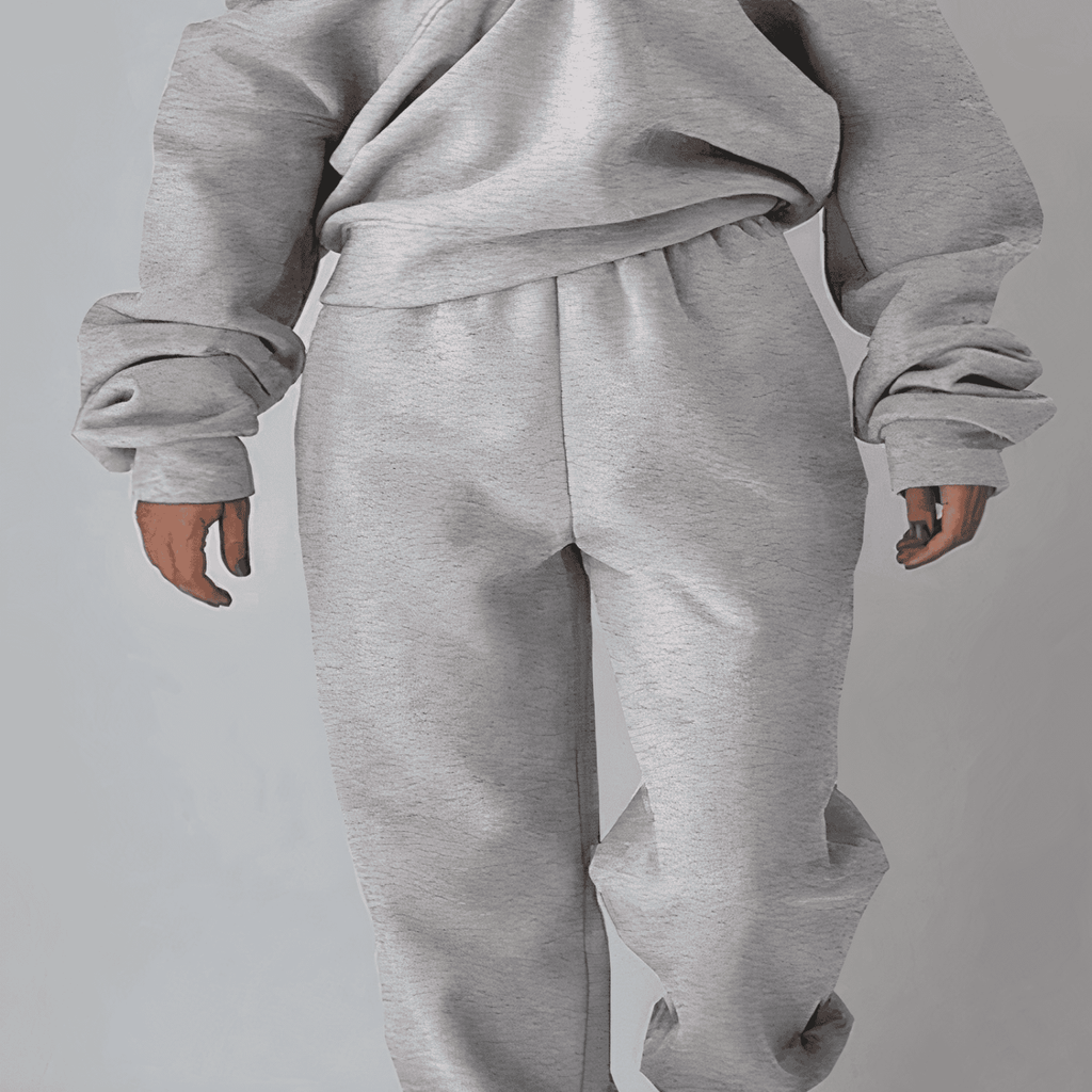 Wygodny Damski Dres - Ava-Szary-S-Trend Polska