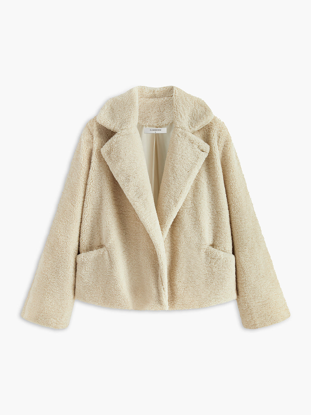 Wygodny damski płaszcz teddy - Aveline-S-Trend Polska