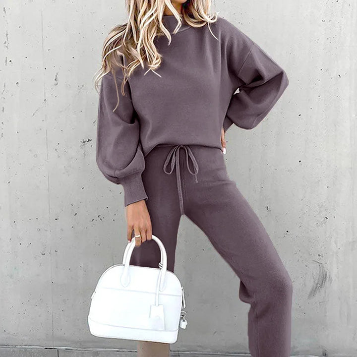 Wygodny dwuczęściowy dres - Zoë-Różowy-S-Trend Polska